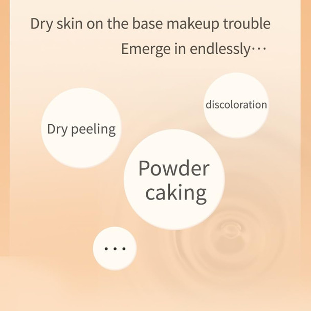Judydoll Nourishing Makeup Base SiliconeFree OilControlandNonGreasy Formula Lightweight IceCream Texture For Smooth