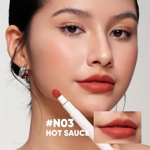 Judydoll Cushion Matte Lip Cream Hydrating Matte Lipstick With Tripeptide and Squalane