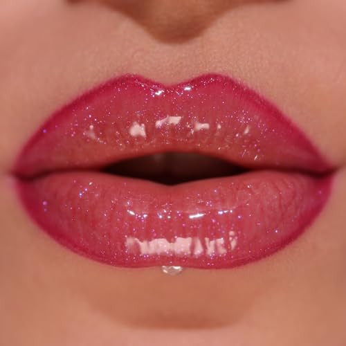 Revolution Skincare London Pout Bomb Shimmer Lip Gloss Buildable Sheer Color HighShine With Hyaluronic Highshine With Hyaluronic A 0.15 Oz
