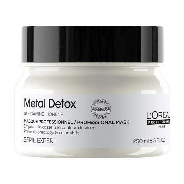 LOr Al Professionnel Paris L Oreal Professionnel Metal Detox Mask Hydrating Hair Mask For Dull Fading