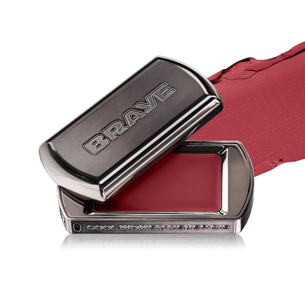 BRAYE LIPSLEEK | Blush for Cheeks & Lips, Korean Makeup Blush, Cool Lip and Cheek Balm, Vegan Cream, Lightweight w/Blendable & Buildable Makeup, 0.08oz
