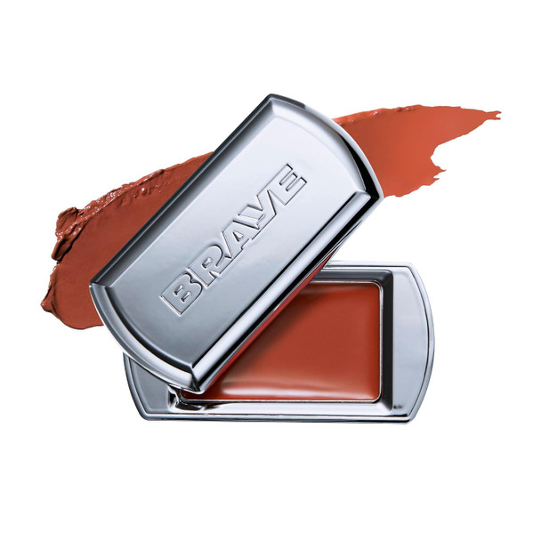 BRAYE LIPSLEEK | Blush for Cheeks & Lips, Korean Makeup Blush, Cool Lip and Cheek Balm, Vegan Cream, Lightweight w/Blendable & Buildable Makeup, 0.08oz