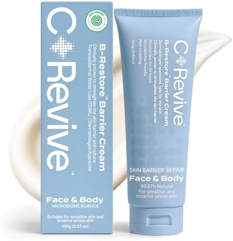 CELRIV Barrier Repair Cream for Dry Sensitive & Eczema Prone Skin Oncology Friendly +300% Hydration Lightweight Non Greasy 24HR Moisturizer