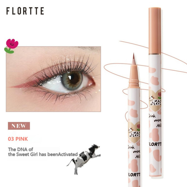 FLORTTE Wow So Light Eyeliner Pencil (3# PINK)