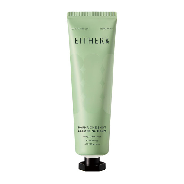 Either& Eitherand Papha OneShot Cleansing Balm Korean 2In1 Melting Makeup Remover and 2.70 Fl. Oz