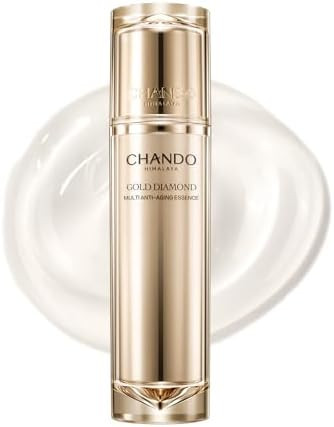 CHANDO HIMALAYA Gold Diamond Peptide enriched Multi Anti aging Serum Moisturizing Facial Essence Serum for Visible Correction of Anti Aging & Wrinkle