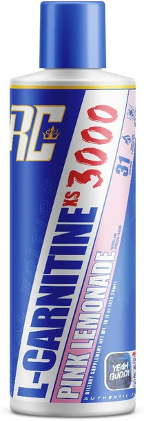 Ronnie Coleman Signature Series L-Carnitine XS 3000 Liquid, Amino Acids Metabolism and Lean Muscle Strength Support, Stimulant Free, Sugar Free, Zero Carbs, 16 Oz