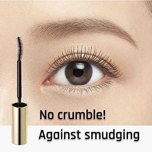 Heroine Make by KissMe Long & Curl Mascara + Eye Makeup Remover | Waterproof & Gentle Makeup Remover Liquid | Black Mascara with Volumizing, Curling Formula | Japanese Makeup