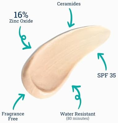 CoTZ Face Moisture Lightly Tinted Mineral Sunscreen Broad Spectrum SPF 35; 1.5 oz / 42.5 g