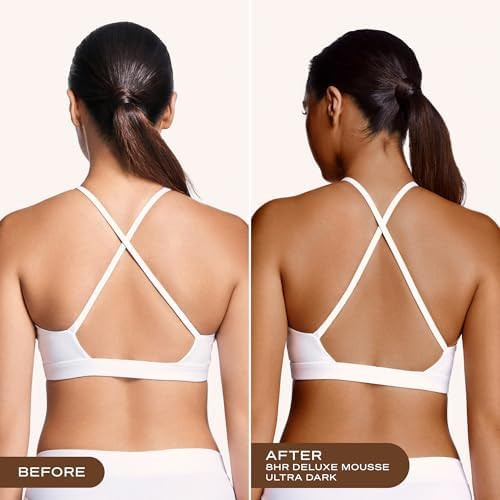 Loving Tan Deluxe Self Tanning Bronzing Mousse - Streak Free, Professional Quality Sunless Tanning - Up to 5 Self Tanner Applications per Bottle, Cruelty Free - 4 FL Oz