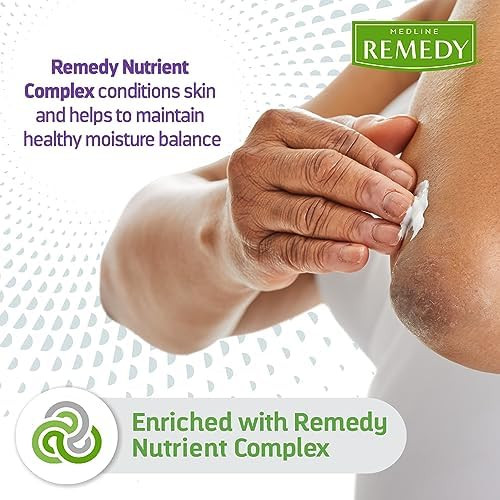 Medline Remedy Phytoplex Nourishing Skin Cream Unscented Skin Moisturizer Paraben Free Body Lotion
