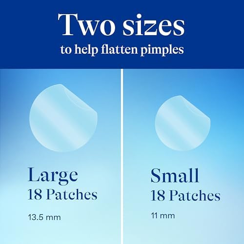 Differin Acne Treatment Pimple Patches, Salicylic Acid & Centella, 36 ct | Hydrocolloid Acne Spot Treatment, Salicylic Acid + Centella, Day & Night, Fast-Acting, Dermatologist Tested, Acne-Prone Skin