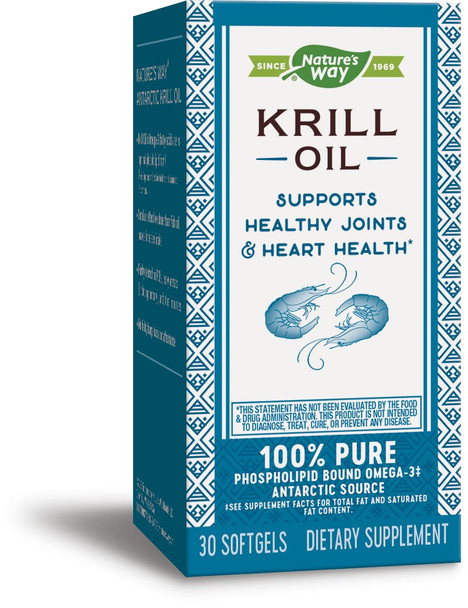 Nature's Way Krill Oil 500mg, 30 Softgels