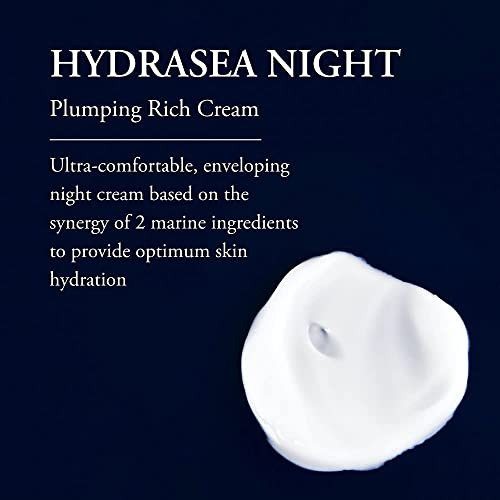 Phytomer Hydrasea Moisturizing Night Cream Intensely Nourishing Face Moisturizer Plumps And Hydrates 50Ml