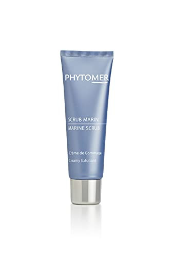 Phytomer Marine Scrub Creamy Exfoliant Face Wash Hydrating Facial Scrub To Refine 50Ml
