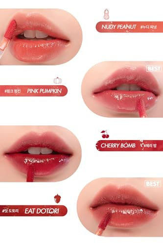 Rom&Nd RomandNd Juicy Lasting Tint 13 Eat Dotori LongLasting Mlbb Clear and 0.2 Oz 5.5G