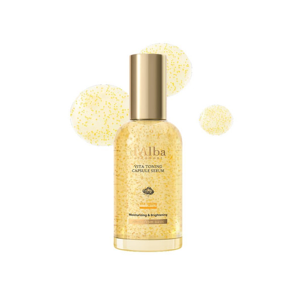 DAlba Piedmont White Truffle First Oil Capsule Serum Big Size . Daily Vita 3.38Fl. Oz