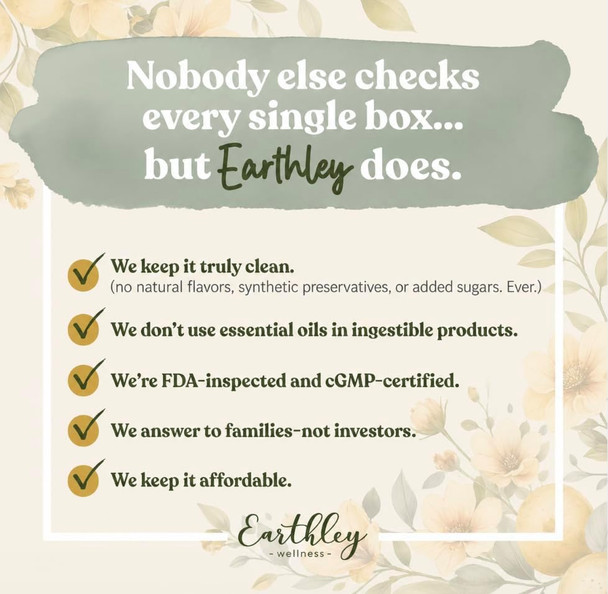 Earthley Wellness Liver Love Herbal Liver Health and Detox Support Natural Liver Function Support All Natural Organic Ingredients Like Turmeric Root Dandelion Root