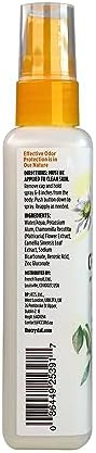 Crystal Deodorant Essence Spray 4 Ounce Chamomile/Green Tea (118ml) - Packaging May Vary
