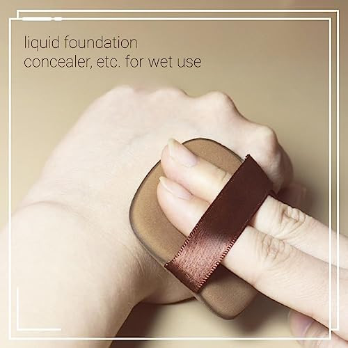 5Pcs Square Foundation Sponge Air Cushion Puff Available Both Sides Foundation Powder Sponge Beauty Tools for Makeup Accessories Dry Wet Air Cushion Makeup Brush