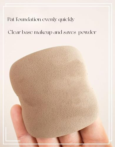 5Pcs Square Foundation Sponge Air Cushion Puff Available Both Sides Foundation Powder Sponge Beauty Tools for Makeup Accessories Dry Wet Air Cushion Makeup Brush