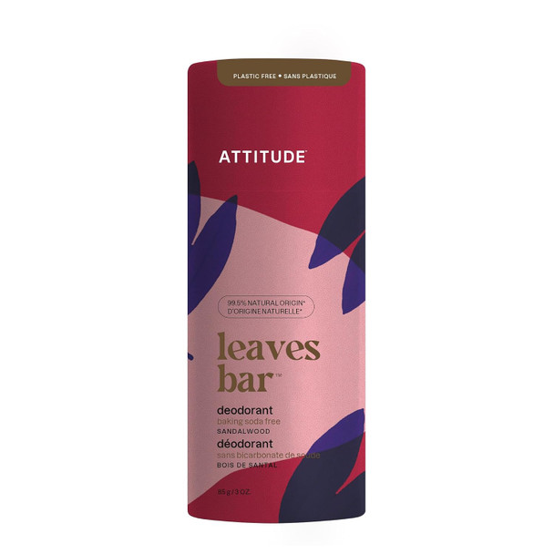 BIO SPECTRA ATTITUDE Natural Deodorant  Aluminum free Odor Control & Long Lasting Nourishing Ingredients