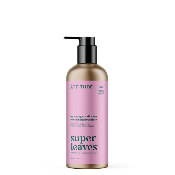 BIO SPECTRA ATTITUDE Conditioner with Essential Oils Vegan & Plant Based Aluminum Bottle