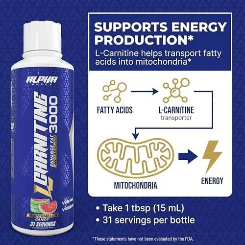 alpha l carnitine Solaray Aceteyl L-Carnitine Lipoic Acid, 60 Vegetarian Capsules BURN2O -Thermogenic and Performance Aid,