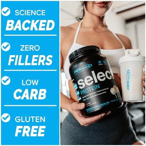 PEScience Select Protein Powder, 27 Servings | Whey and Casein Blend, Gluten Free, Low Carb, Low Calorie, Keto Friendly, Lean Protein