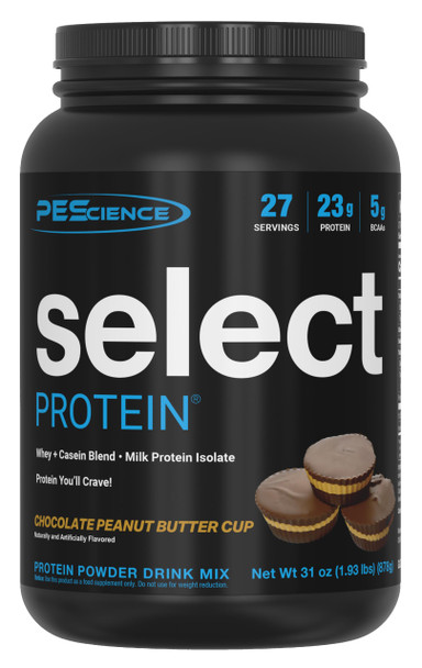 PEScience Select Protein Powder, 27 Servings | Whey and Casein Blend, Gluten Free, Low Carb, Low Calorie, Keto Friendly, Lean Protein