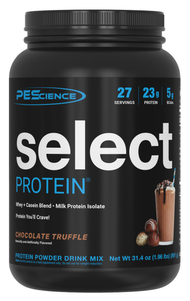 PEScience Select Protein Powder, 27 Servings | Whey and Casein Blend, Gluten Free, Low Carb, Low Calorie, Keto Friendly, Lean Protein