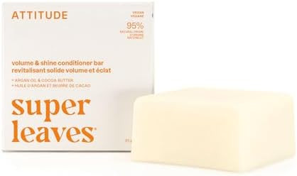 BIO SPECTRA ATTITUDE Volume & Shine Conditioner Bar Natural Origin for Thin and Flat Hair