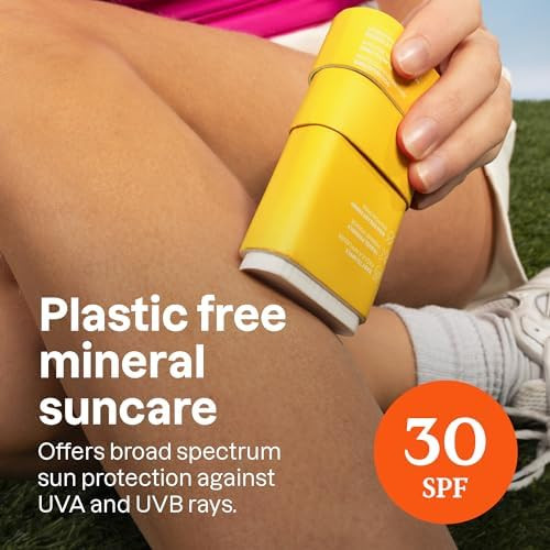 BIO SPECTRA ATTITUDE Mineral Sunscreen Stick with Zinc Oxide SPF 30 EWG Verified Plastic Free Broad Spectrum UVA/UVB Protection