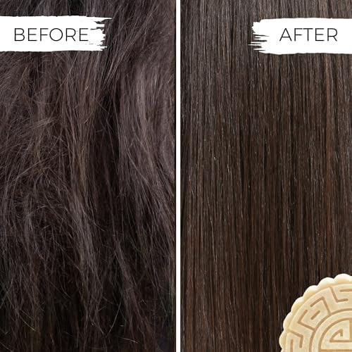 Viori Clarifying Shampoo Bar for Oily Hair - Rice Water | Oil-control formula for oily, flat hair; citrus-grapefruit scent; handcrafted with Longsheng rice water; paraben-free, vegan - 3.2 Ounce