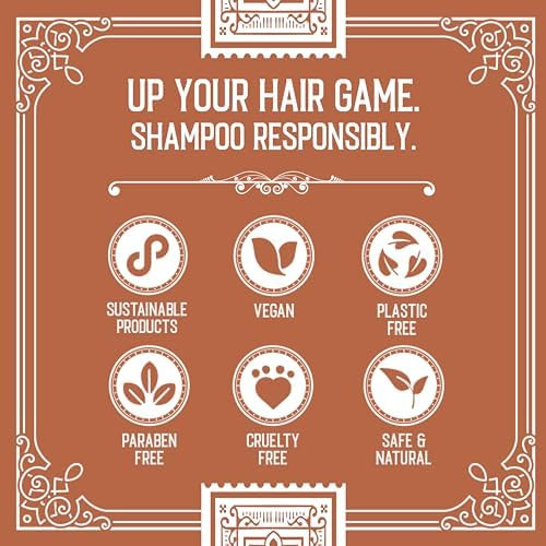 Viori Hamish & Co. Conditioner Bar - Conditioner for Men - Handcrafted with Scottish Islay and Whiskey Infused - Made from Natural Ingredients - Sulfate, Paraben, Cruelty, and Plastic-Free
