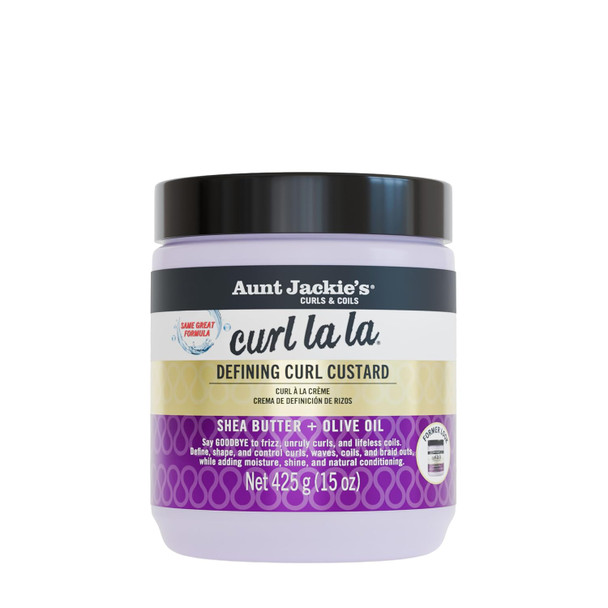 Aunt Jackie's Curl La La defining curl custard Travel Size