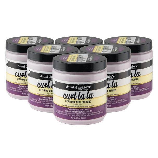 Aunt Jackie's Curl La La defining curl custard Travel Size