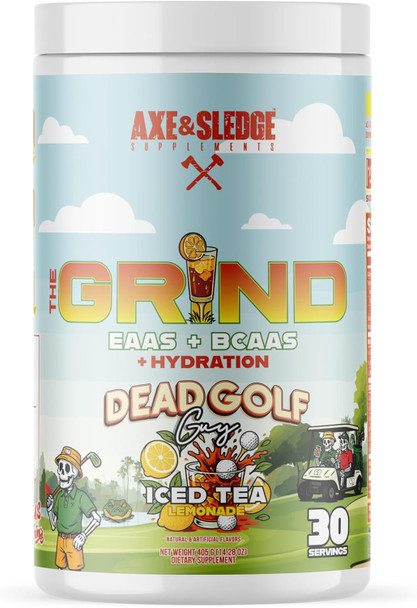 Axe & Sledge The Grind Essential Amino Acids EAA & BCAA Powder Muscle Recovery & Electrolytes for Hydration
