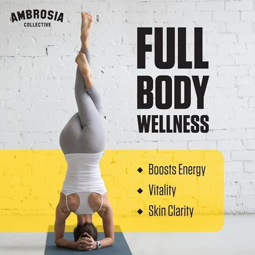 Ambrosia Superfood Organ & Cycle Support Powder | Liver & Kidney Support with Milk Thistle, Red Yeast Rice & CoQ10 | 13 Superfood Ingredients | 30 Servings
