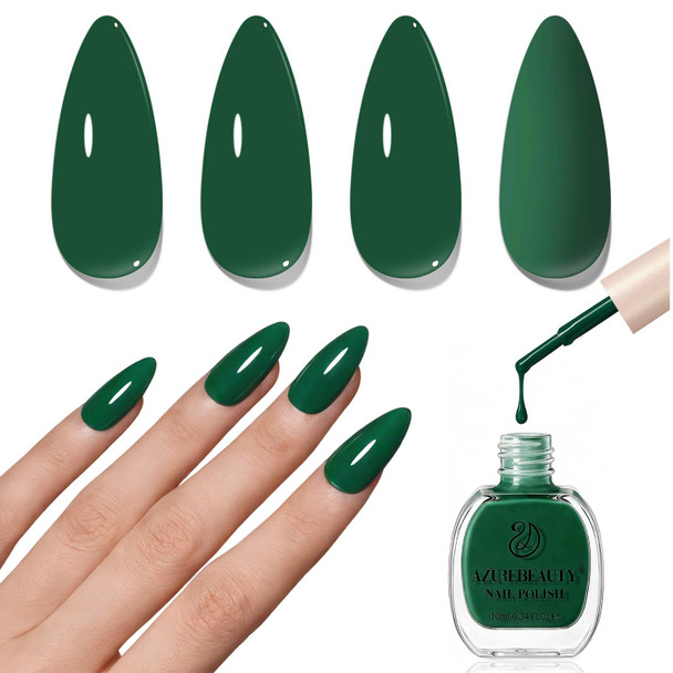 AZUREBEAUTY Cat Eye Nail Polish Quick Dry Nude Glitter Toe Nail Polish Natural Shine Nail Lacquer Salon Quality for Women