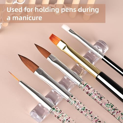 JODSONE 32Pcs Nail Art Brushes kit,Nail Art Tool Set,Dotting Tools,French Manicure,Dust Brush,Striping Brushes for Long Lines,Drawing Pen Painting Pen for Gel Polish Design Supply