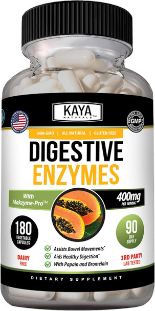 Kaya Naturals Digestive Enzymes