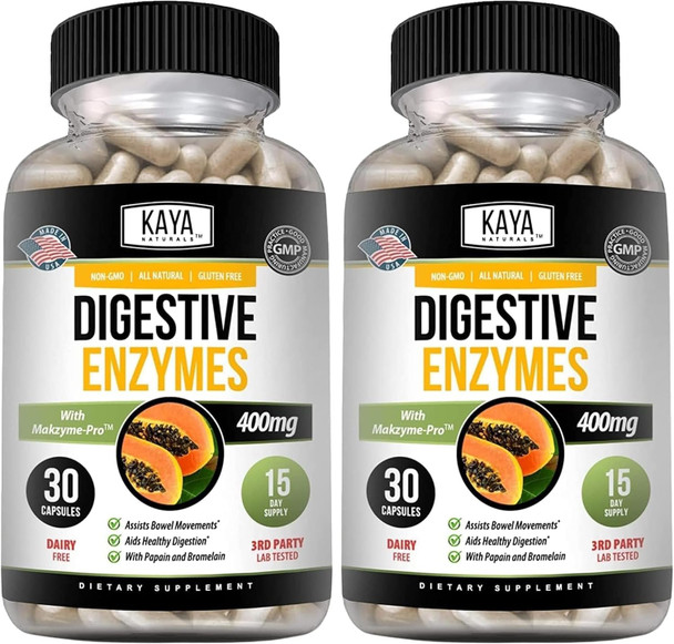 Kaya Naturals Digestive Enzymes