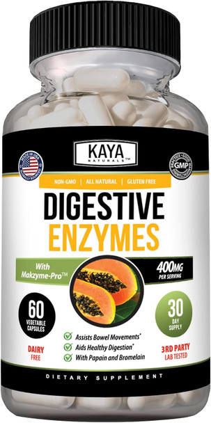 Kaya Naturals Digestive Enzymes