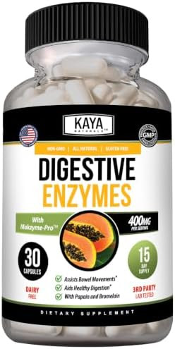 Kaya Naturals Digestive Enzymes