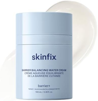 Skinfix Barrier Balancing Water Cream  Weightless Moisturizer with Hyaluronic Acid & Niacinamide - Combo + Oily Skin - Acne-Safe Non-Comedogenic Fragrance Free  Vegan Cruelty Free