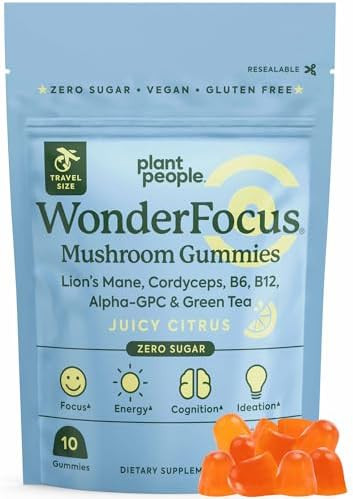 Plant People WonderFocus Mushroom Gummies