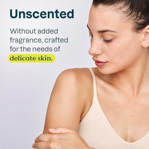 ATTITUDE Sensitive Skin Body Lotion, Fragrance-Free, Soothing Oat Formula, Hydrating Care for Dry Skin, EWG Verified, Dermatologically Tested, Vegan,16 Fl Oz