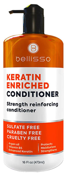 BELLISSO Biotin Conditioner Sulfate Free Hair Thickening Products for Women and Men