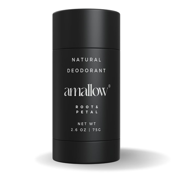 Amallow - Natural Deodorant - Aluminum Salt-Free, Tallow-Based, Baking Soda-Free, with Magnesium & Zinc - Long-Lasting Odor Protection - Handcrafted in the USA -